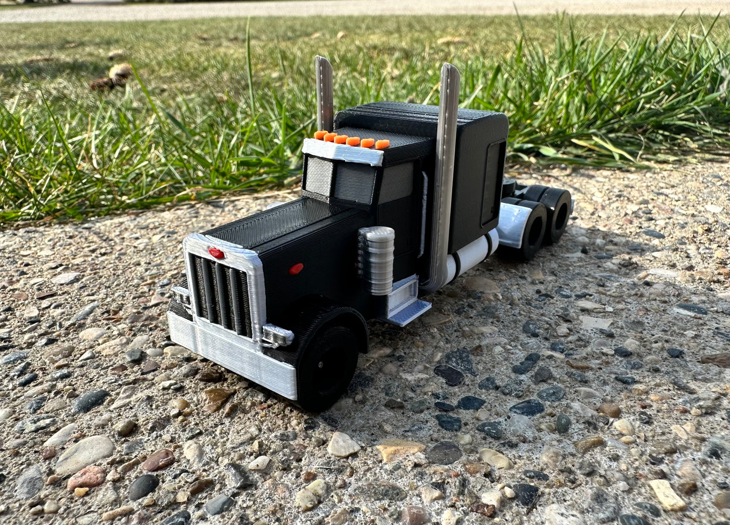 Semi w/ Super B Trailers