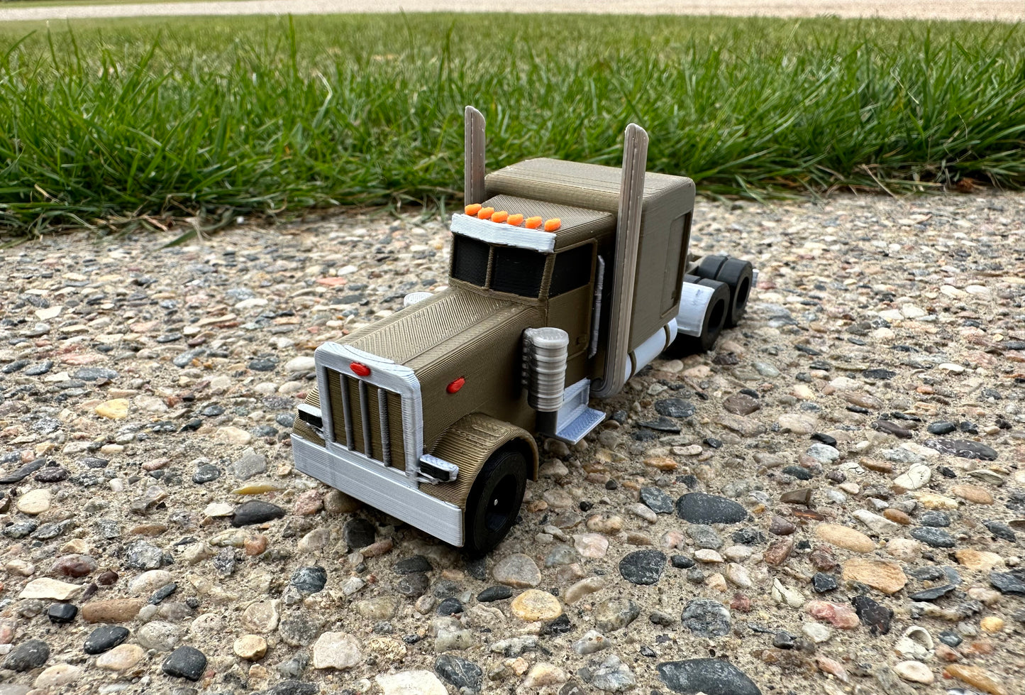 Semi w/ Super B Trailers