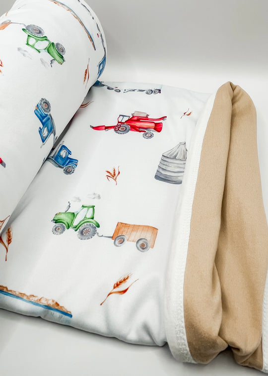 Farm Kid Toddler Blanket
