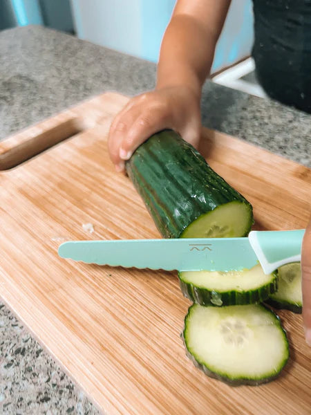 kiddi kutter Child Safe Knife (Sea Green)