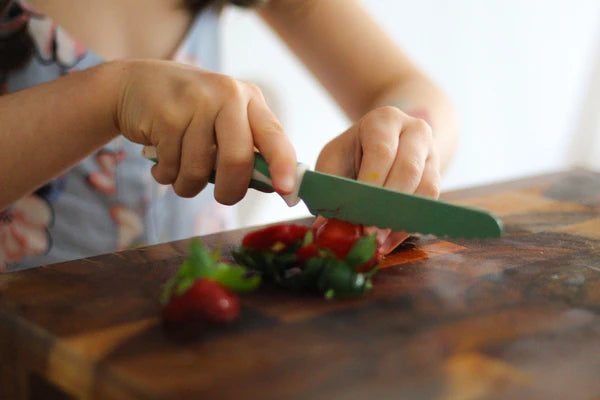 kiddi kutter Child Safe Knife (Sea Green)