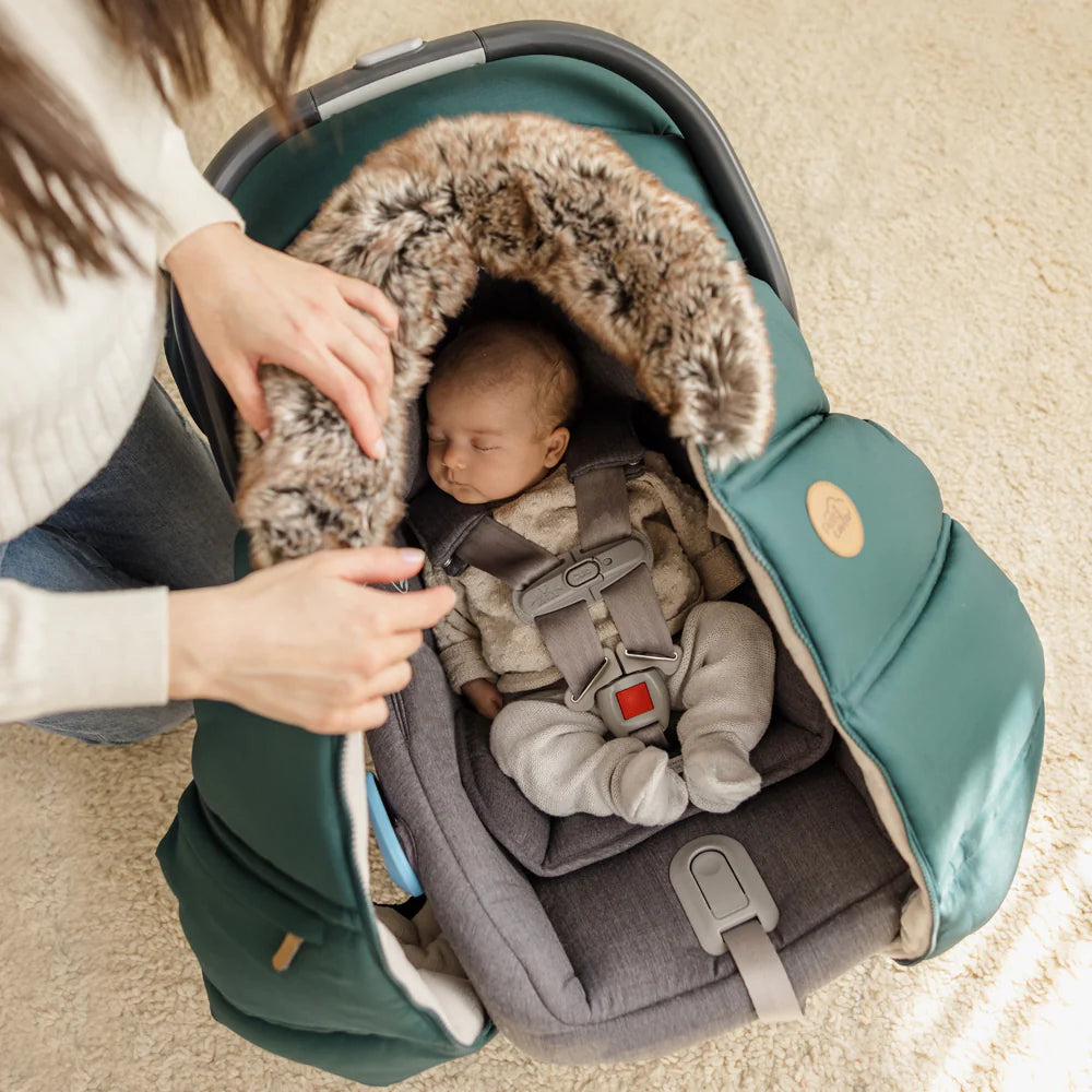 Winter Car Seat Cover (Emerald)