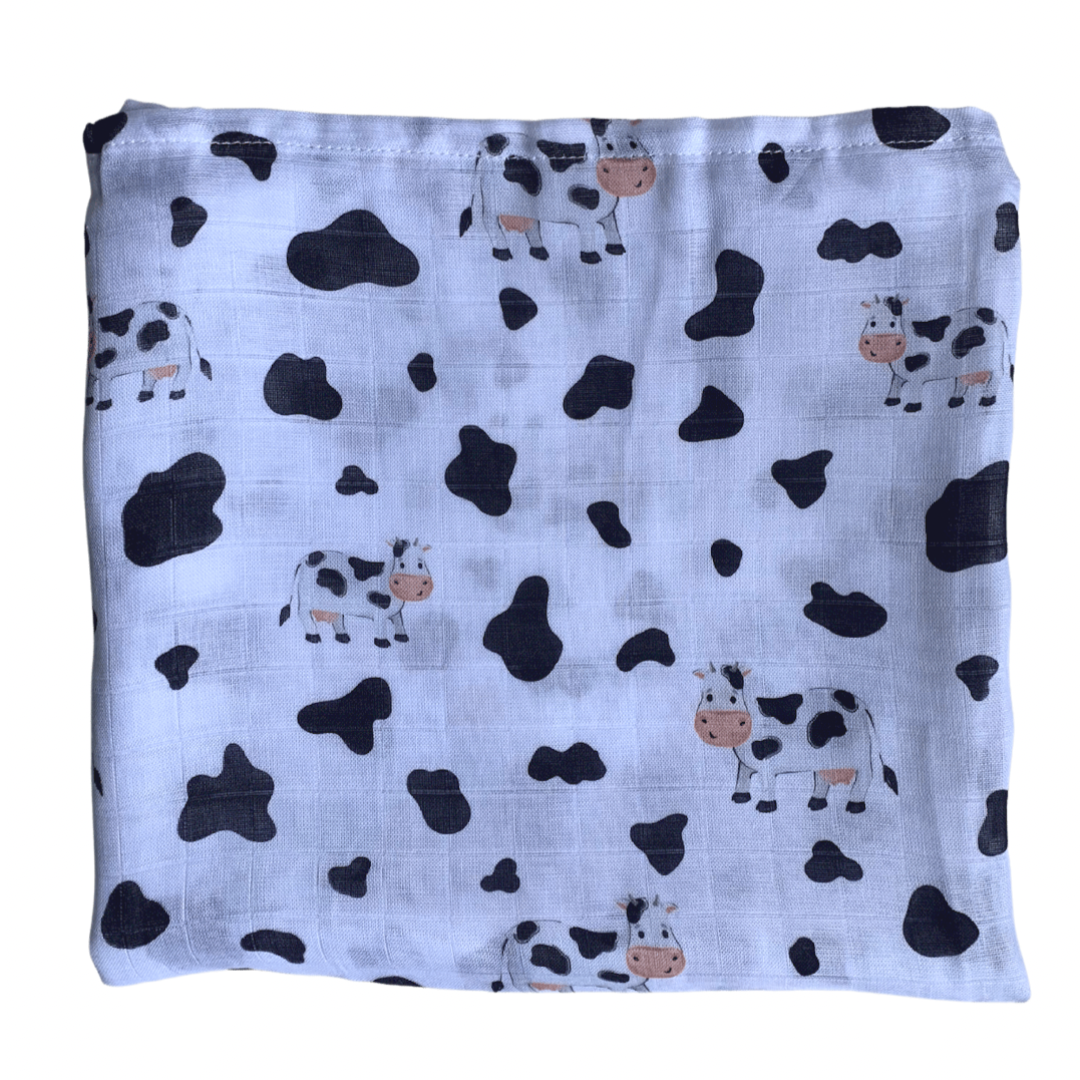 Moo Moo Muslin Swaddle