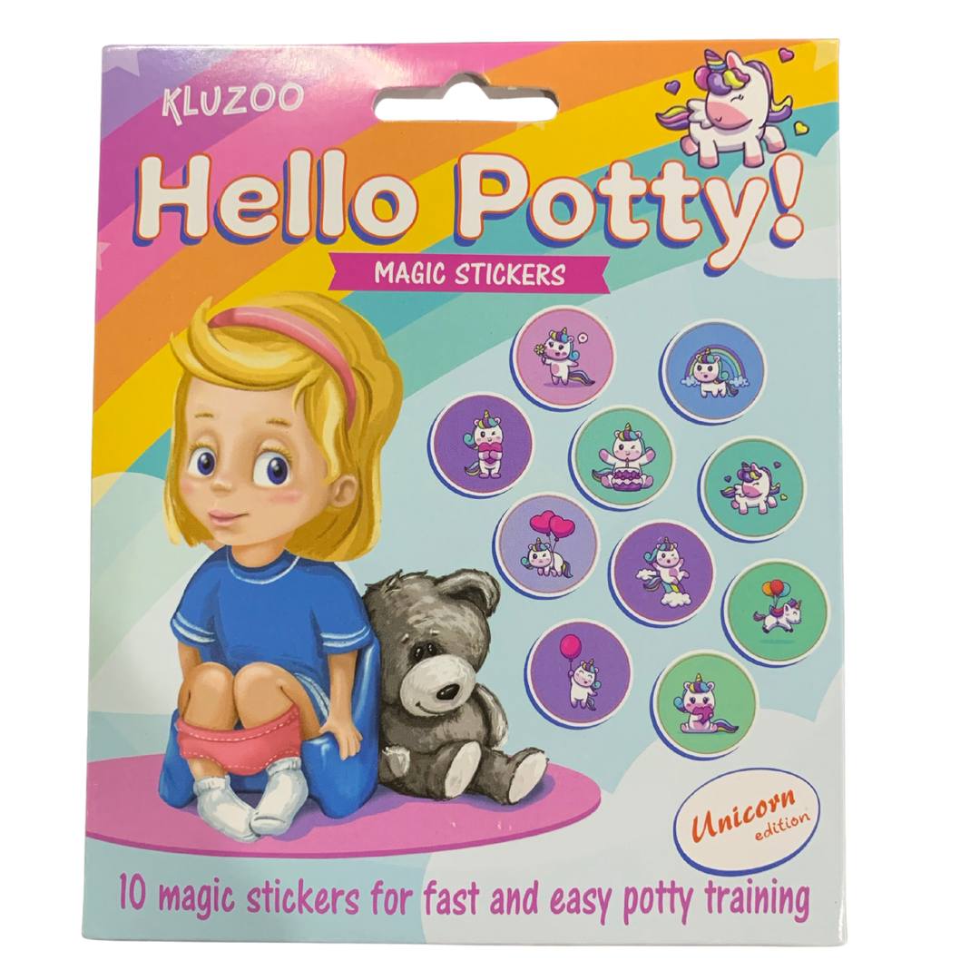 Potty Stickers - Unicorn