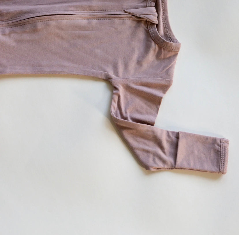 Pip & Phee - Bamboo Footed Sleeper (Blush)