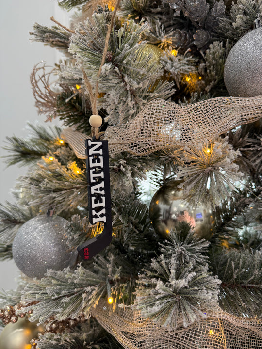 Personalized Hockey Stick w/ Number