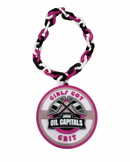 Oversized Custom Team Logo Hockey Pendant Chains