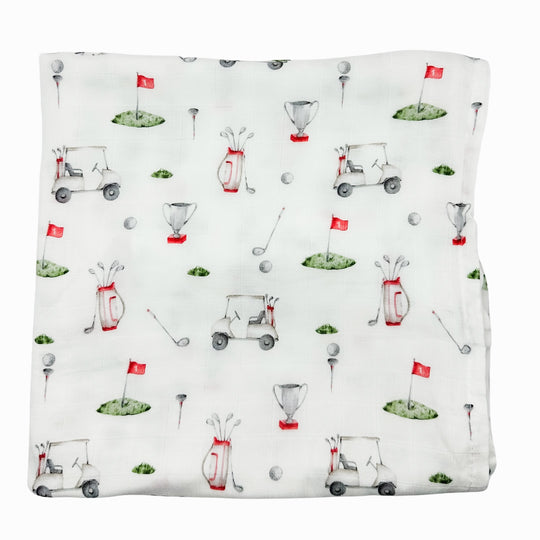 Who’s Your Caddy? Muslin Swaddle