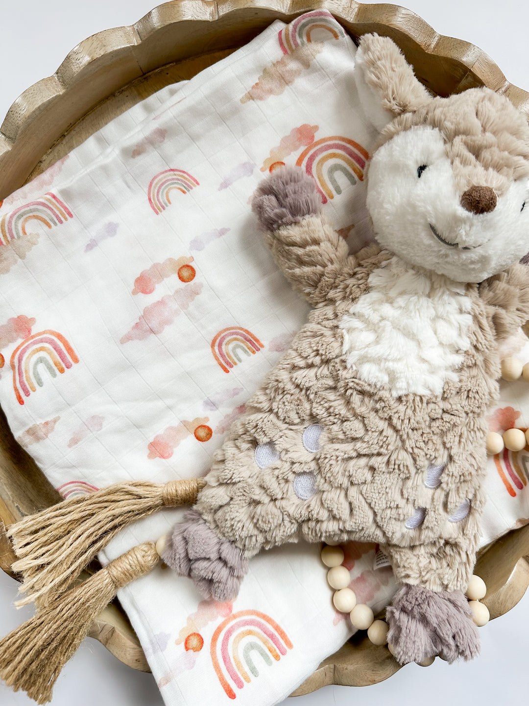 Over the Rainbow Muslin Swaddle