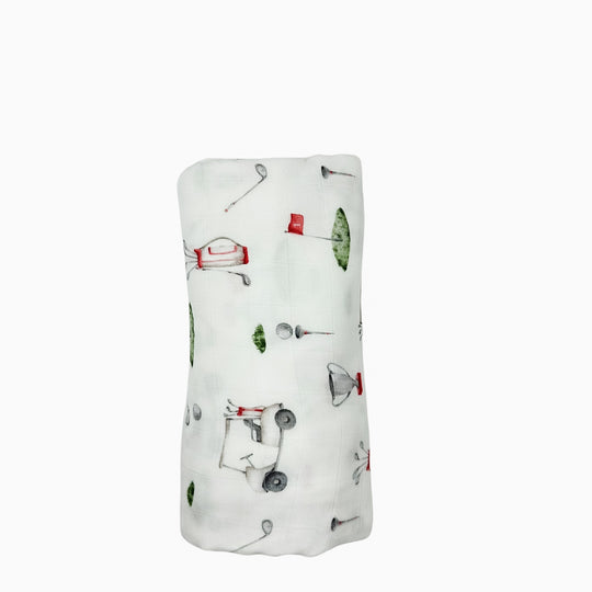 Who’s Your Caddy? Muslin Swaddle