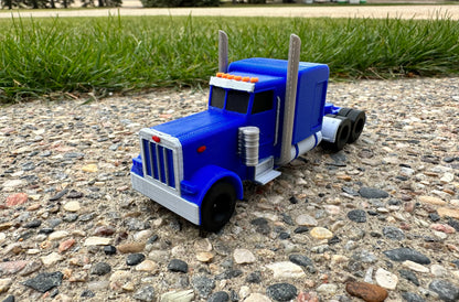 Semi w/ Super B Trailers