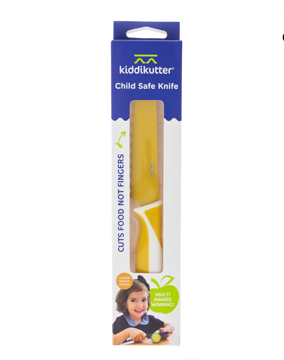 kiddi kutter Child Safe Knife (Yellow)