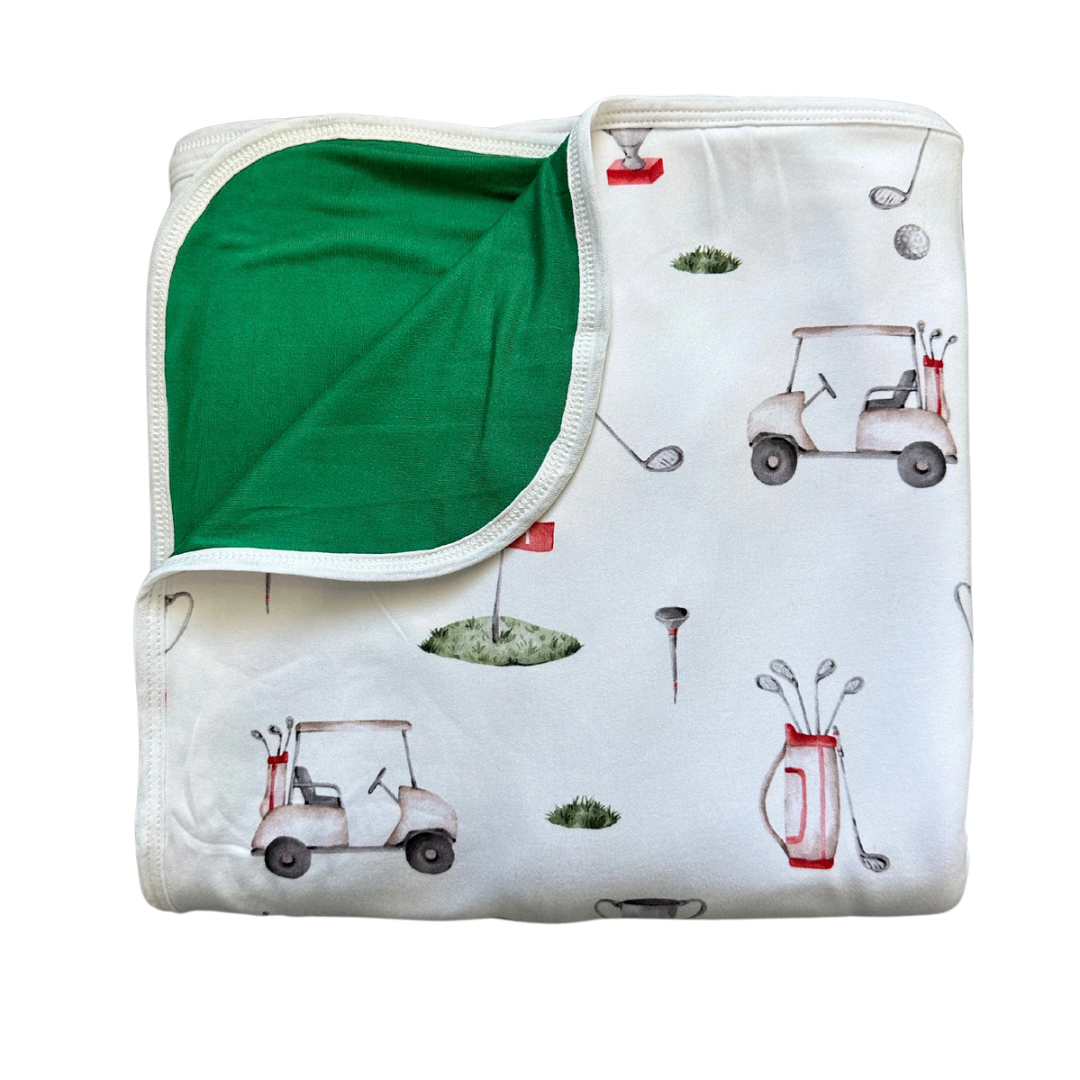 “Who’s Your Caddy?” Toddler Blanket