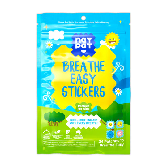 Nat Pat - Breathe Easy Stickers (24 Pack)