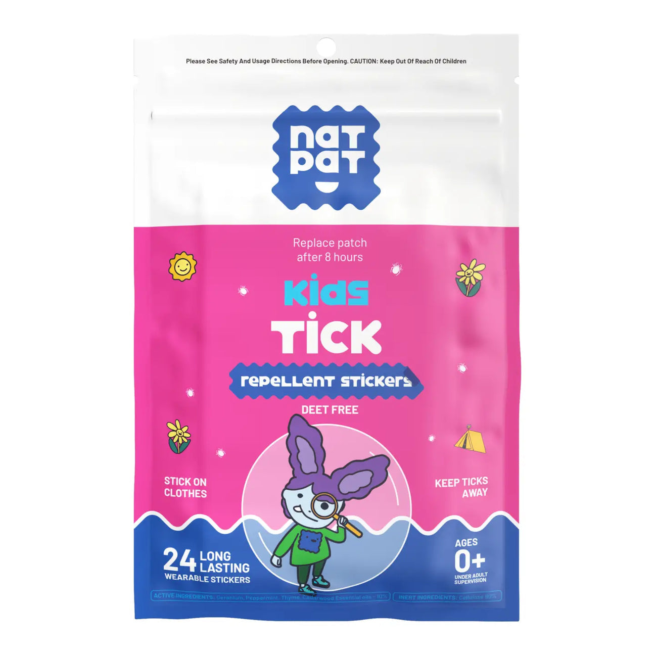 Buzz Patch - Kids Tick Repellent Stickers – Little Farm Hands