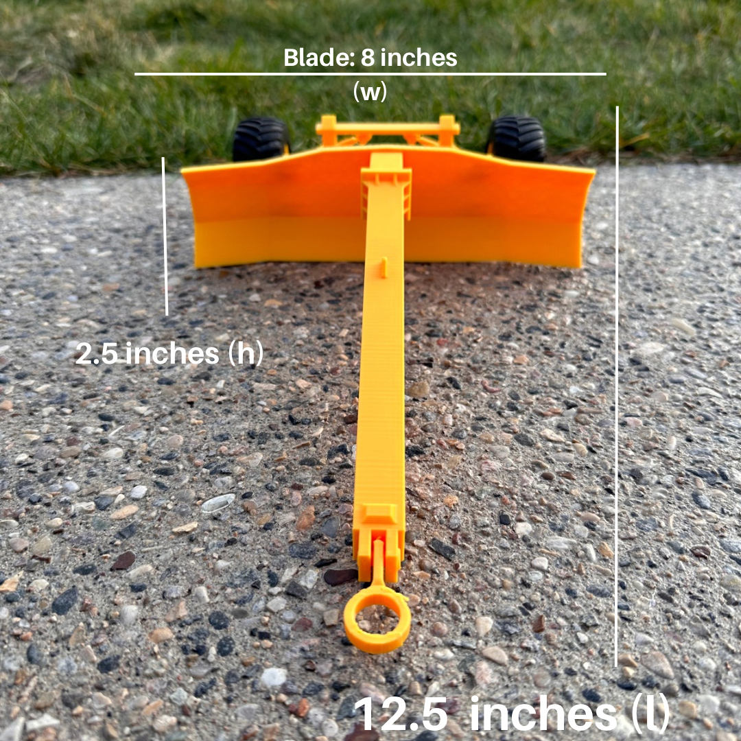 Pulldozer Straight Blade (1/16 Scale)