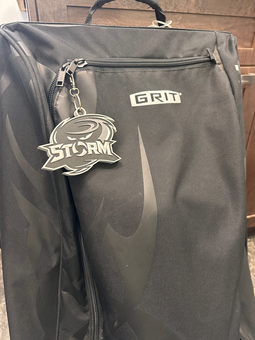 Custom Hockey Bag Tag Keychains