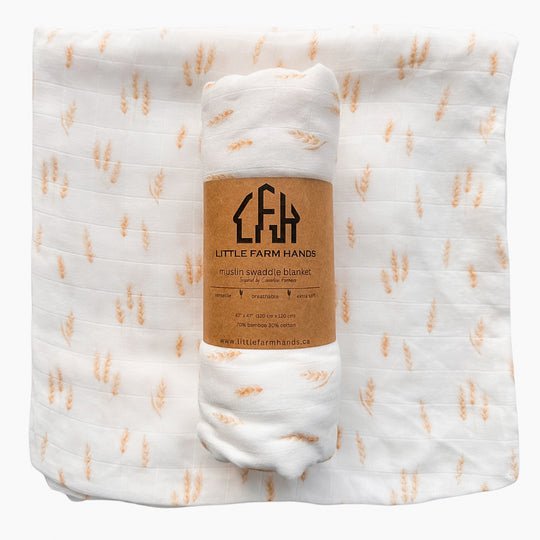 Wheatfield Wonders Muslin Swaddle