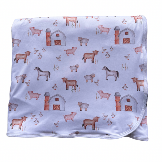 Barnyard Bliss Toddler Blanket