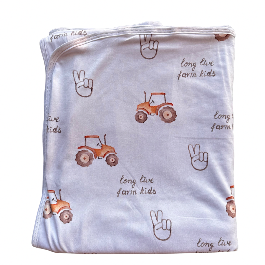 Long Live Farm Kids Toddler Blanket