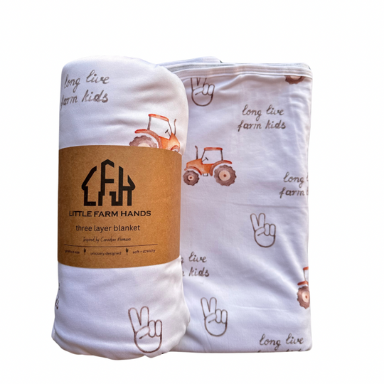 Long Live Farm Kids Toddler Blanket