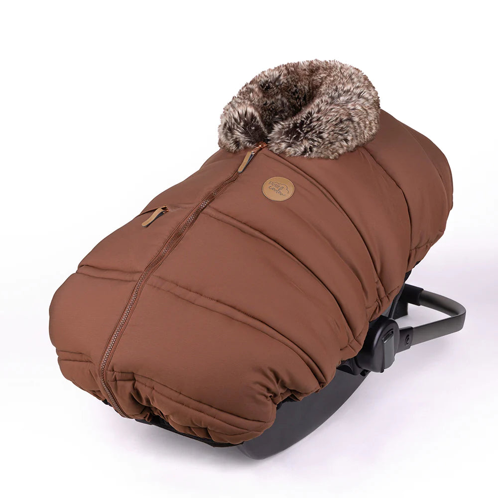 Winter Car Seat Cover (Chocolate)