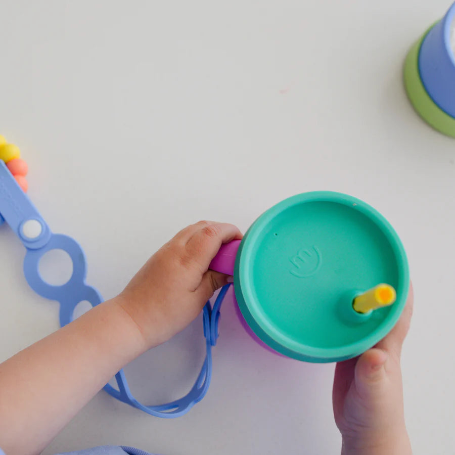 Essential Sippy Lid + Straw Only - Sherbert