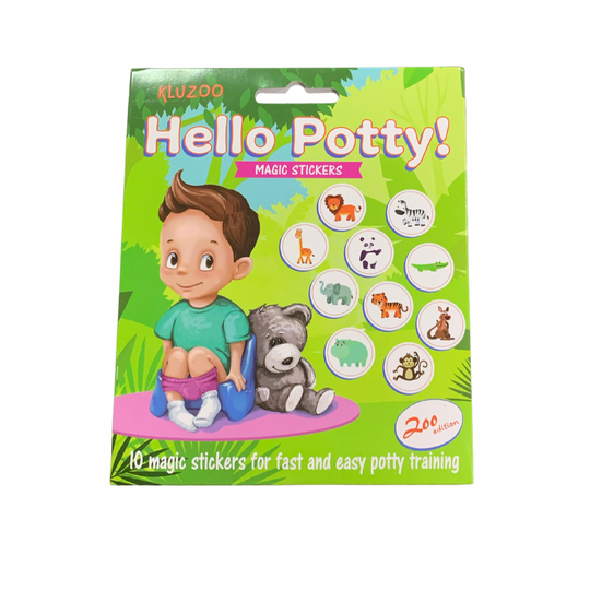 Potty Stickers - Zoo