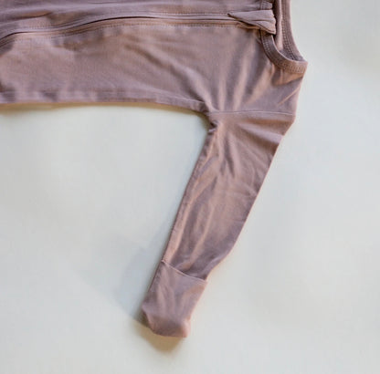 Pip & Phee - Bamboo Footed Sleeper (Blush)
