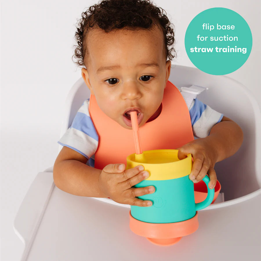 Essential Sippy Lid + Straw Only - Sherbert