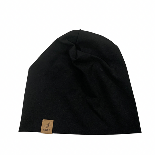 Slouchie Beanie - Black