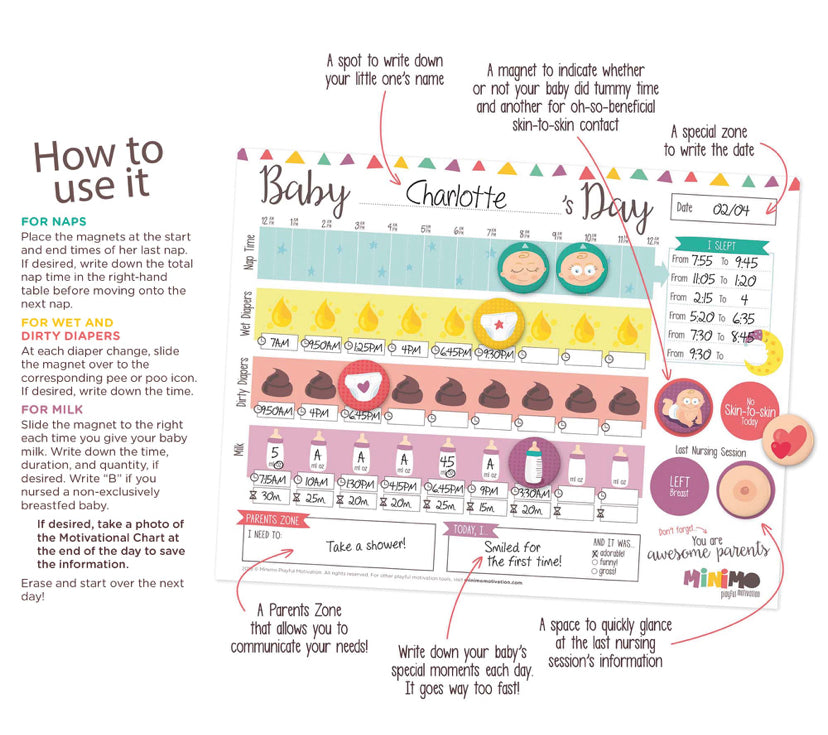 Baby Days Newborn Calendar