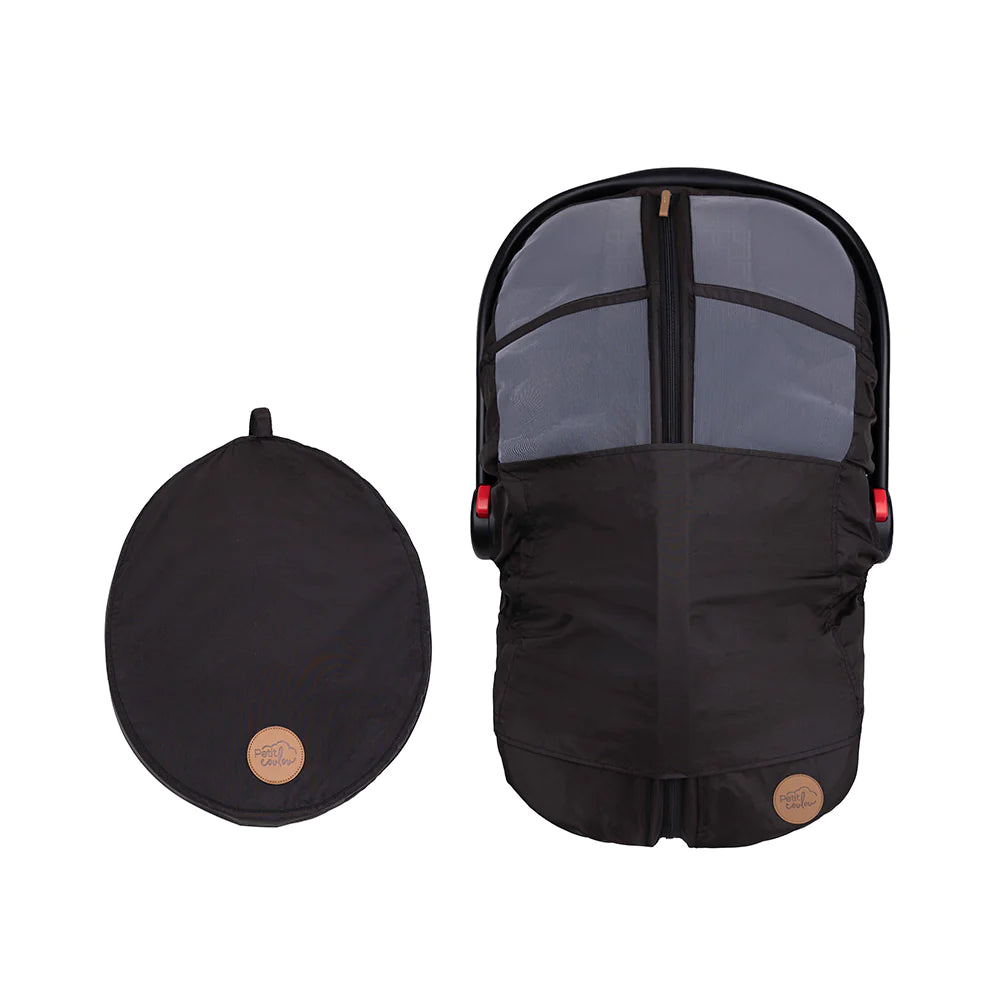 Summer Car Seat Cover (Espresso)