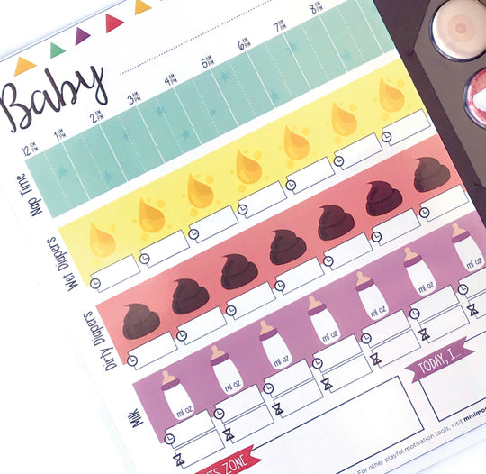 Baby Days Newborn Calendar