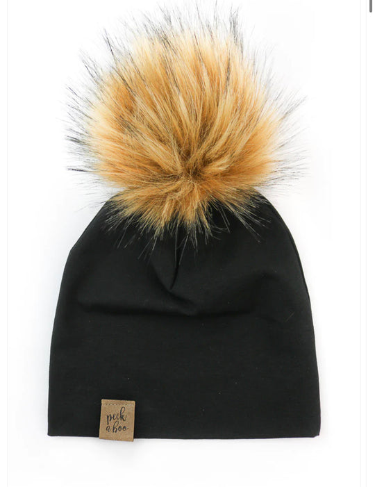 Slouchie Beanie - Black