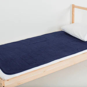 PeapodMats Waterproof Bedwetting Mat - Navy