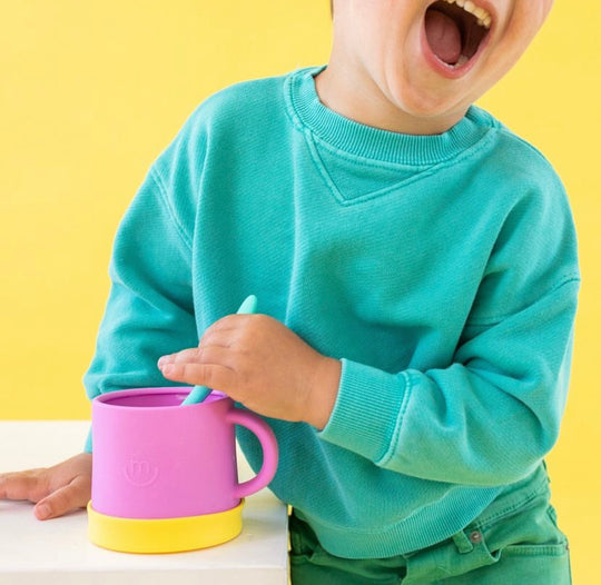 Essential Snack Cup + Steamer - Grape