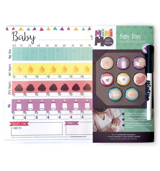 Baby Days Newborn Calendar