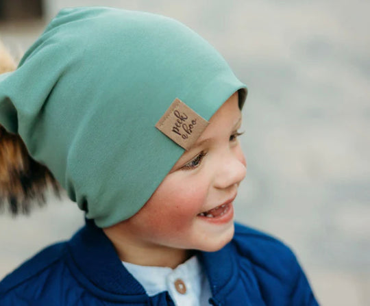 Slouchie Beanie - Matcha Green